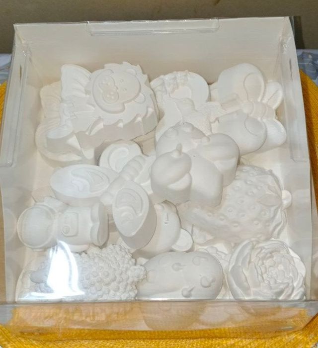 Фигурки раскраски из гипса для детского творчества