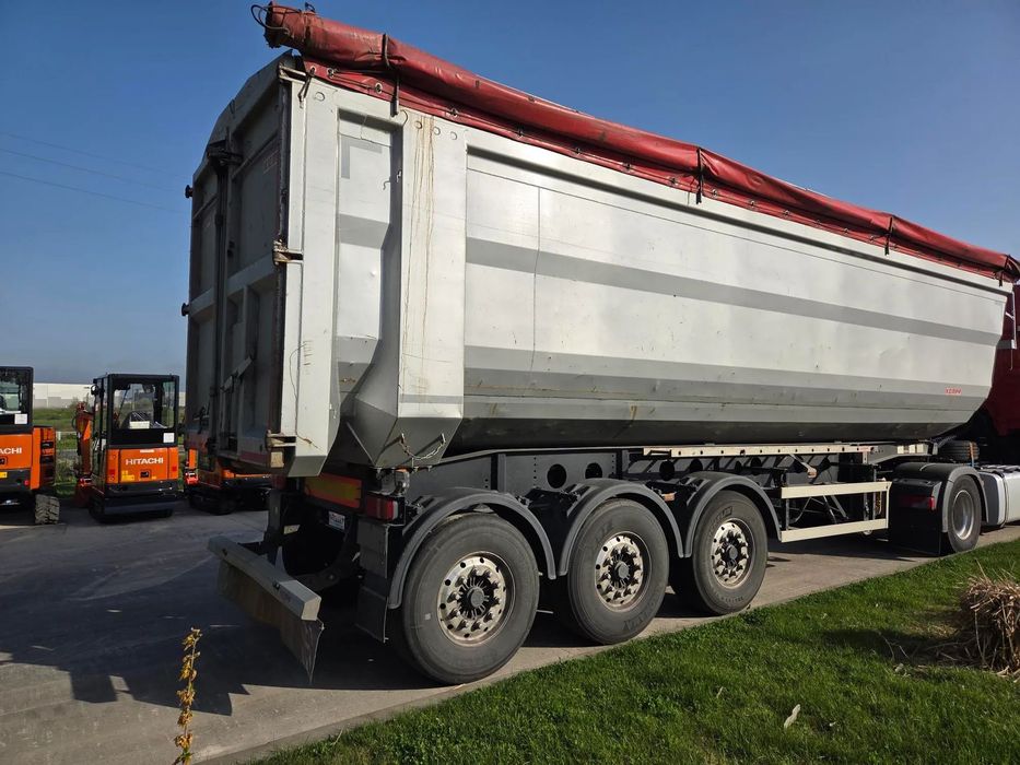 Kempf 50m3 FIER VECHI, 2017, axe BPW, Usi spate, Axa liftabila, jante aluminiu, Scena vizitare, prelata, Carte identitate RAR, rulata in Germania, posibilitate leasing-PROMOTIE 20.900 EUR+Tva