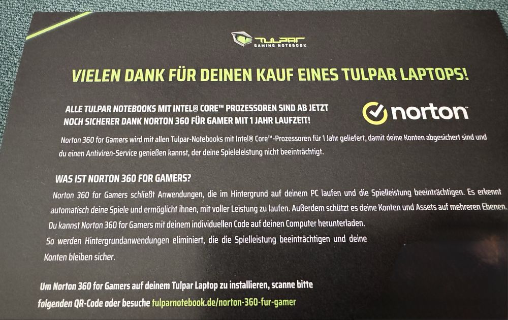 Norton 360 for Gamers