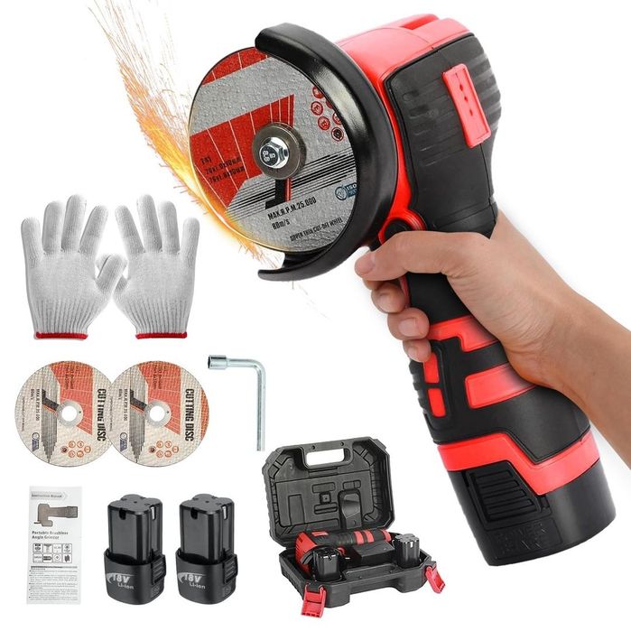 Import Amazon ‼️ Mini Flex Polizor unghiular -2  acumulatori - nou!