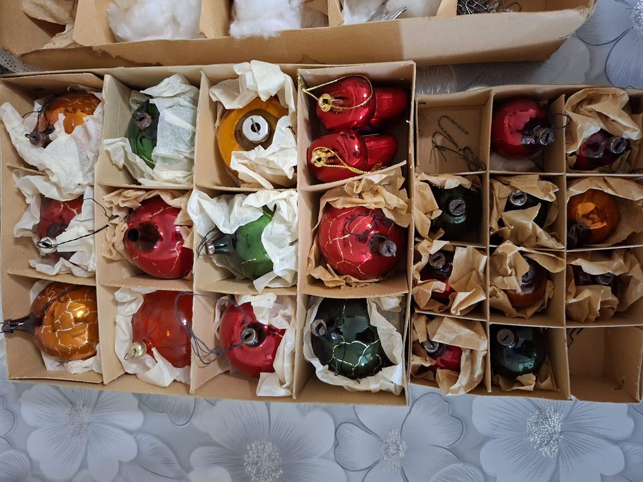 Советские елочные игрушки СССР