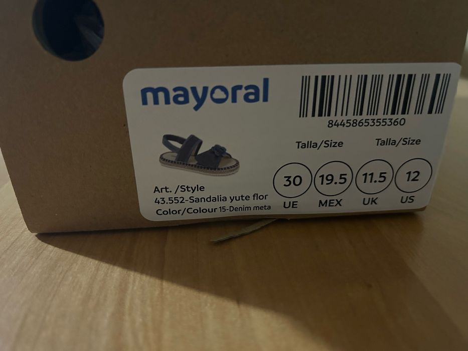Детски сандали на Mayoral