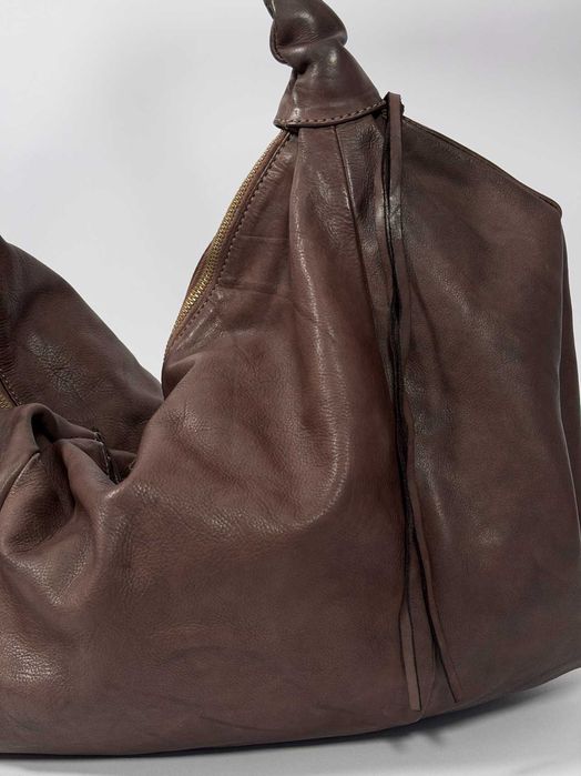 Дамска чанта голяма - естествена телешка кожа - Италия - 100% Leather