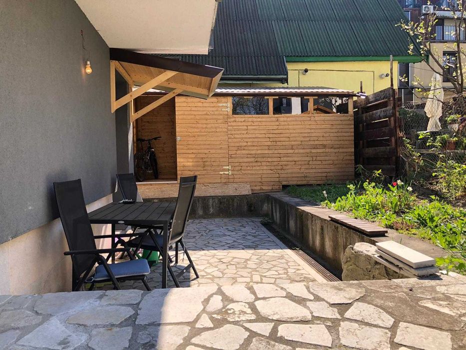 Ap 2 camere grigorescu cu parcare, terasă, birou, căsuță grădină