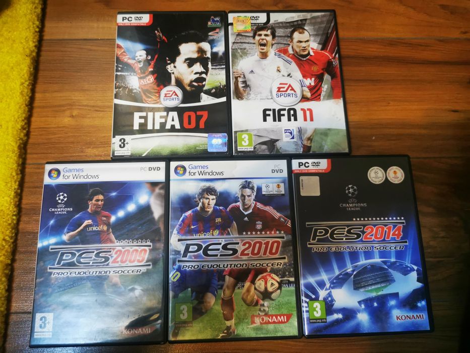 Fifa 07 Pc  Fifa 11 Pc PES 2009 2010 2014 Pc