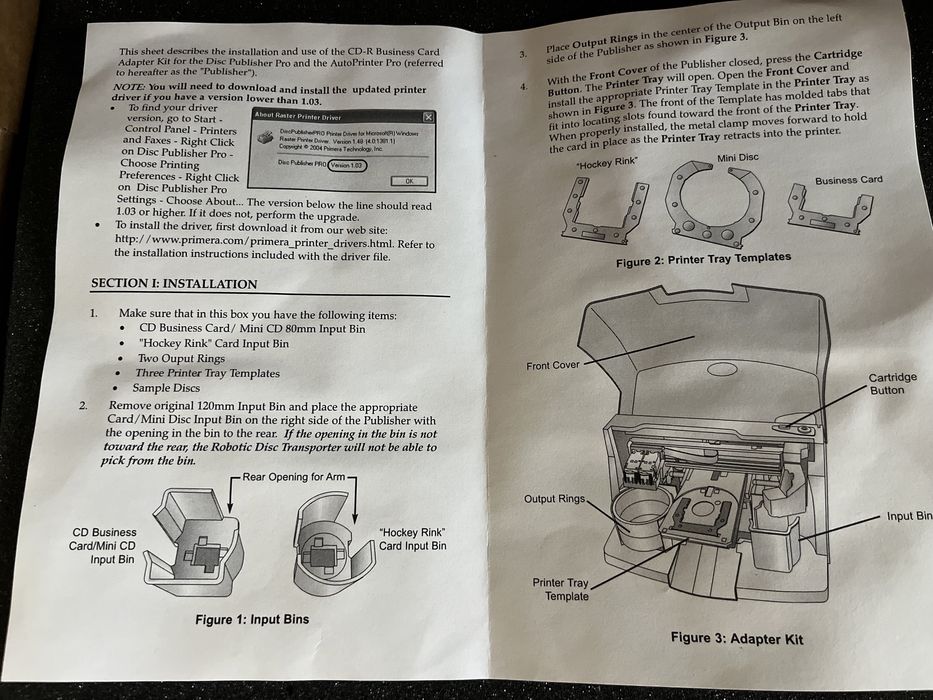 Accesorii Imprimanta Primera 4100
