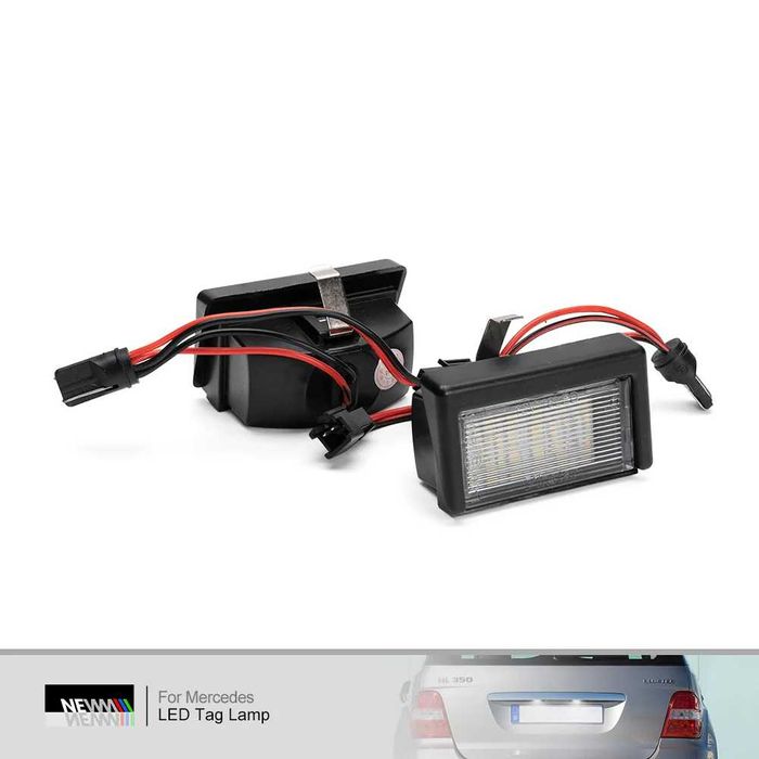 LED плафони заден регистрационен номер Mercedes ML w164 ML164 T10цокъл