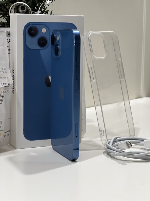 iPhone 13 • 128GB • Blue • 86% baterie • Fullbox • Factura + Garantie