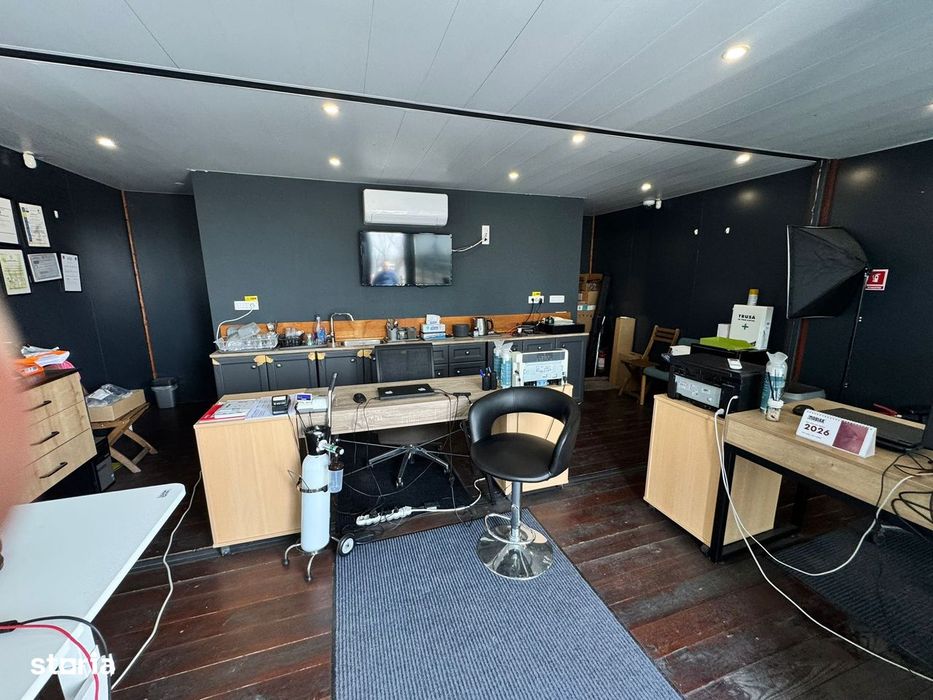 Teren ve vanzare cu 3 hale Domnești Șoseaua Curtea Domnească