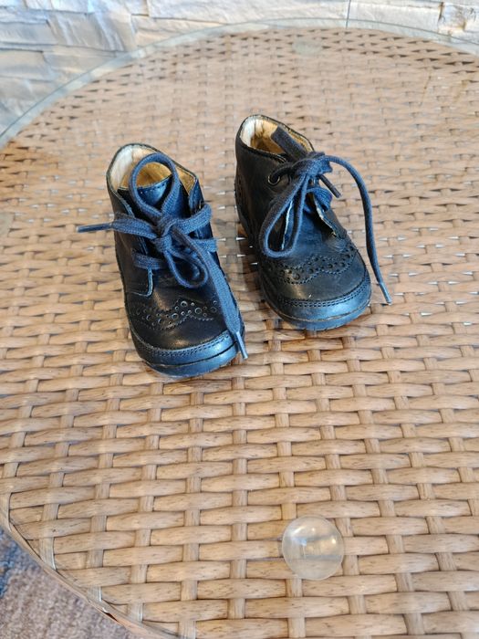 Papuci primi pași Falcotto din piele