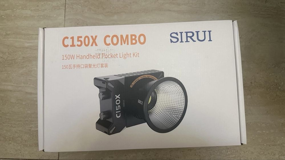 Kit lumina led SIRUI C150X Combo noua