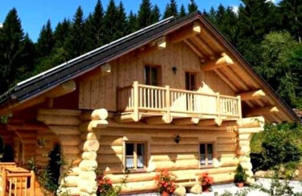 Vand Casuta de gradina, Cabana din lemn rotund ,bustean