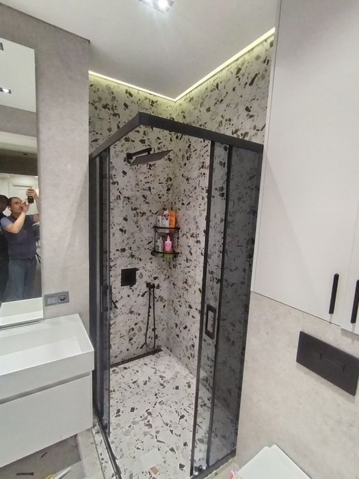 Dush kabina kalyonni oyna