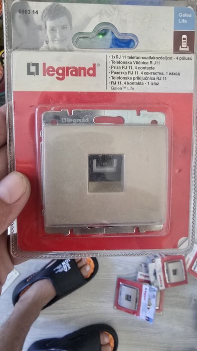 Розетки ключове за Интернет и кабелна Legrand Легранд нови