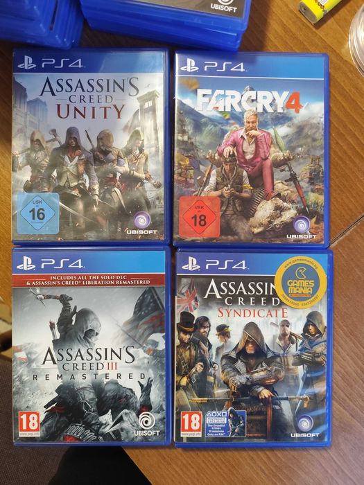Игри за PS 4 assasin creed