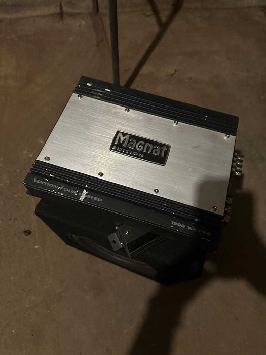 Pachet Bass Auto: Subwoofer + 2 Amplificatoare RXA550 + Magnat 1200W