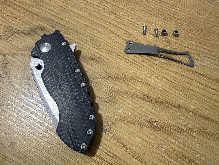 Сгъваем Нож - Титан - Карбон