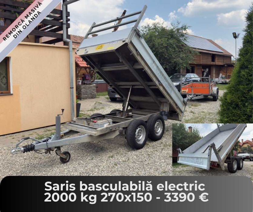 Remorci din Olanda de la 750 kg pana la 3500 kg - Citeste descrierea!