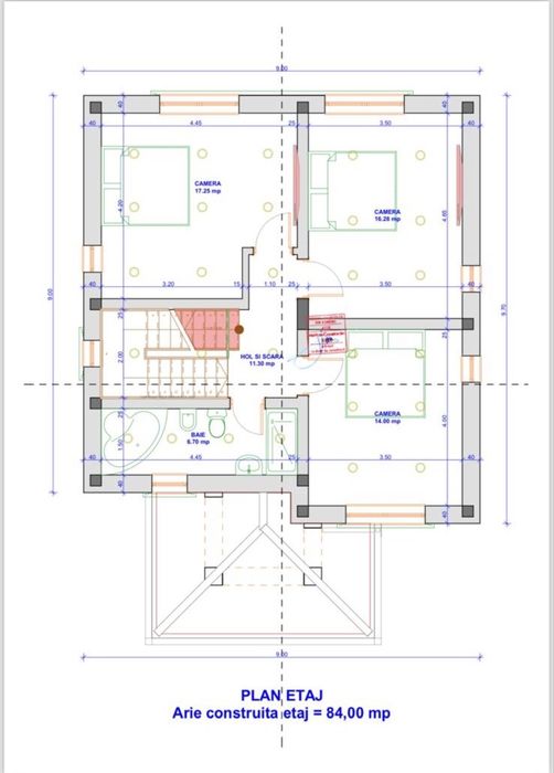 Casă individuală, cartierul Primăverii, Giarmata