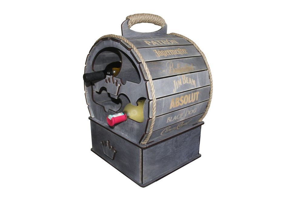 Мини бар из дерева