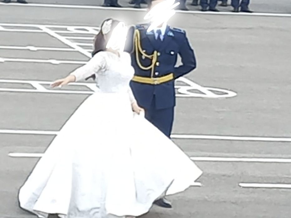 свадебное платье