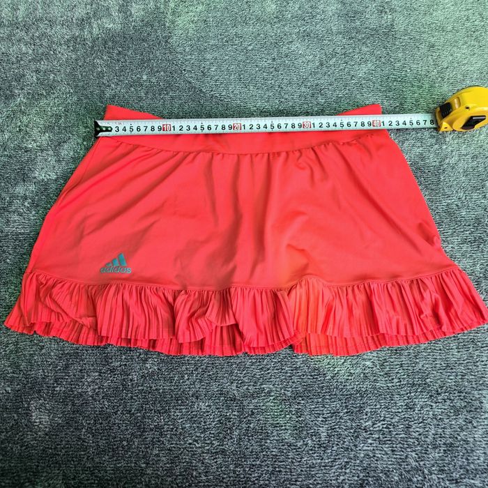 Fustita mini Adidas - L - Femei - roșie- ușor purtata