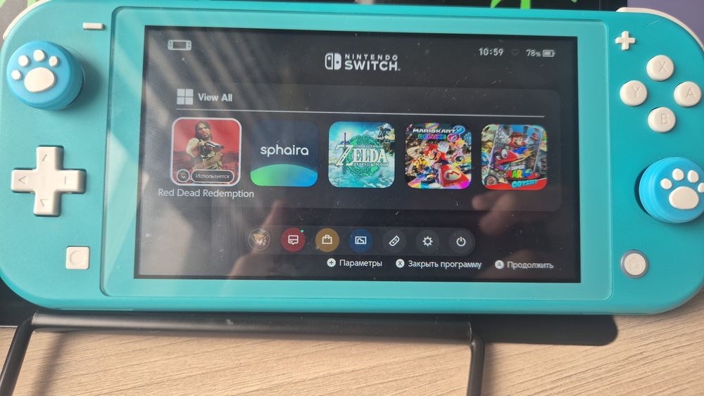 Прошитый nintendo switch lite
