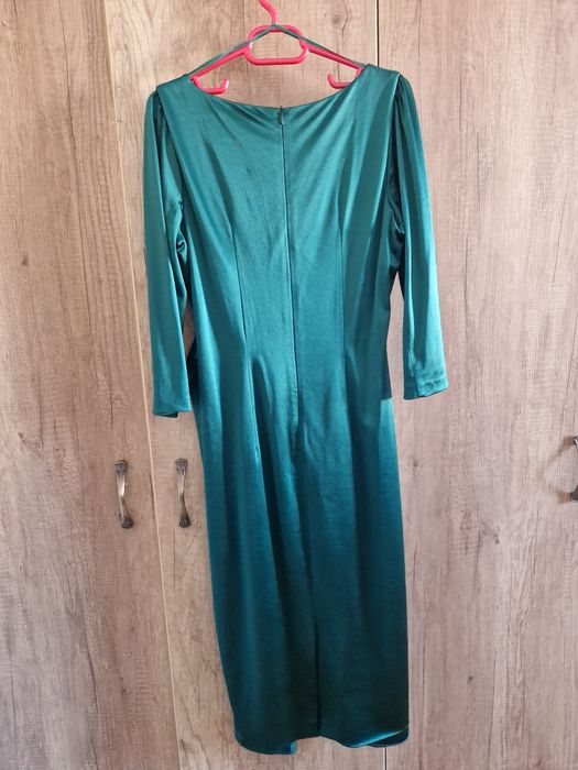 Rochie verde smarald marimea L