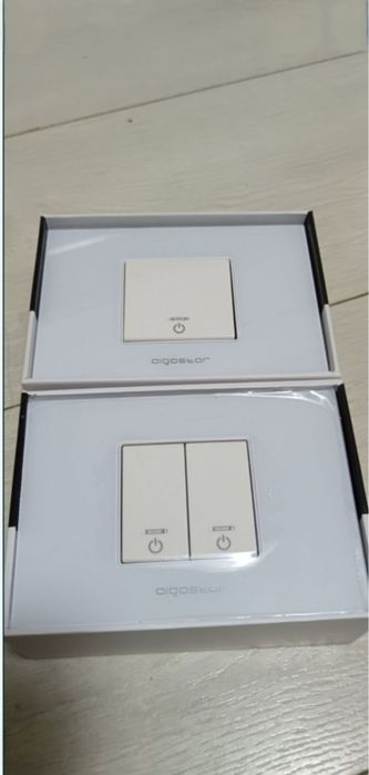 Întrerupătoare wifi cu rama din sticla