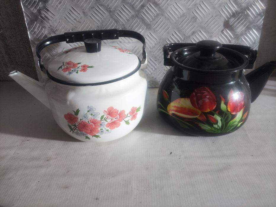 Чайник, Вазы,  Самовар