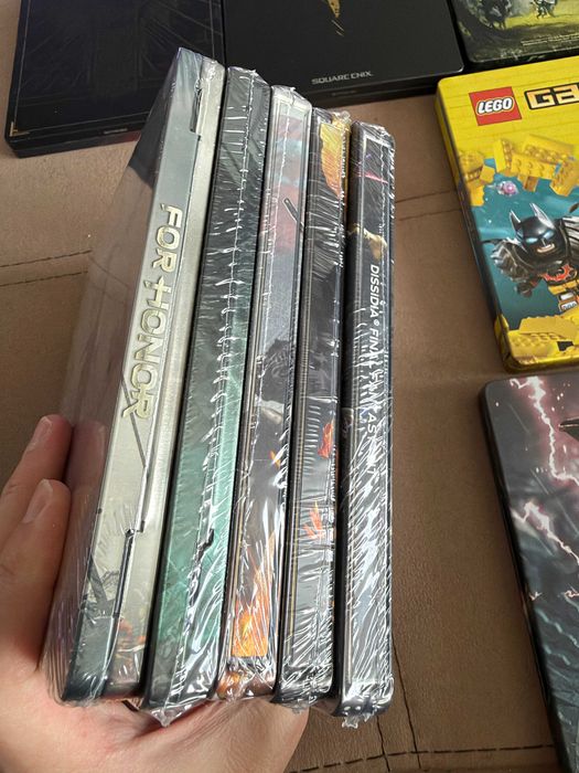 10 game steelbook - нови кутии
