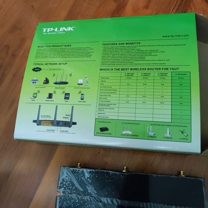 Router Wireless N Gigabit TP-Link