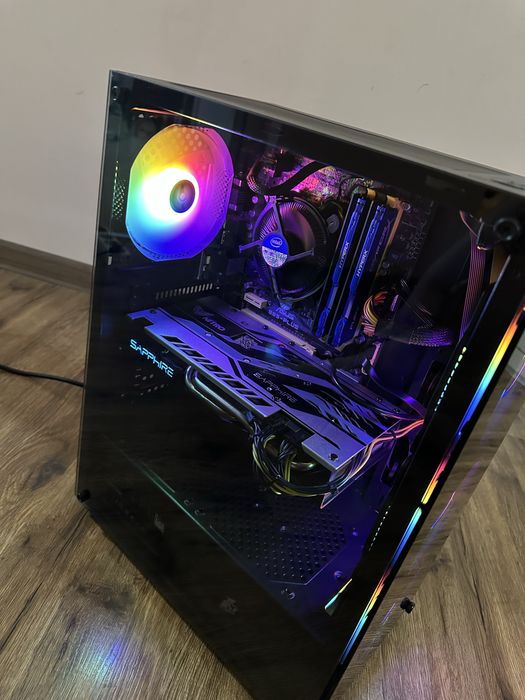 Бюджетен Геймърски компютър i5/ RX 580 / 16GB RAM / SSD