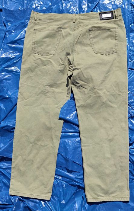 Blugi vintage Hugo Boss Select Line Alabama marimea 40 34 verde oliv / militar Made in Italy