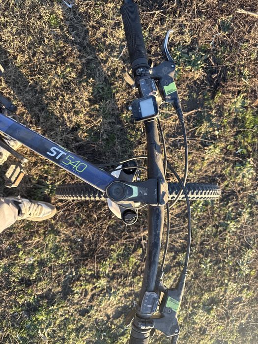 bicicleta Rockrider st540 suspensie de 100 mm