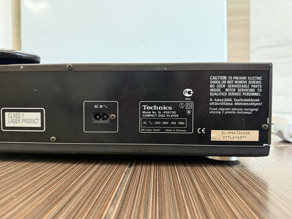 Technics SL-PS670D Качествен плеър