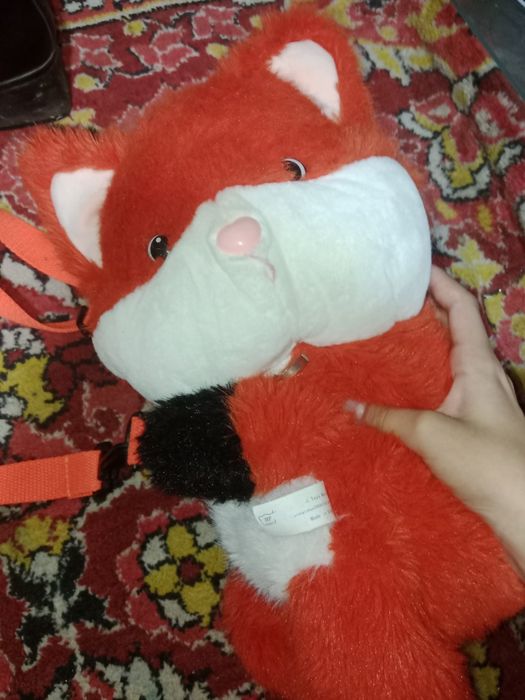 Игрушка-сумка лисички