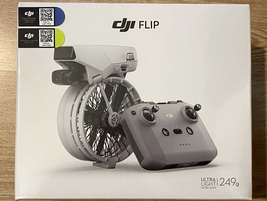 DJI Flip drona 4K 249g SIGILATA +Remote RC-N3 ca NOU GARANTIE pret FIX