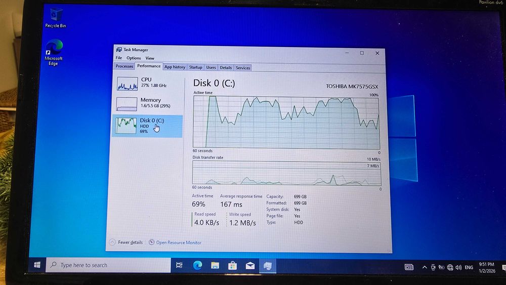 HP Pavilion dv6 laptop
