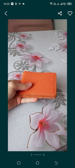 Продам новый - Кожаный кошелек .