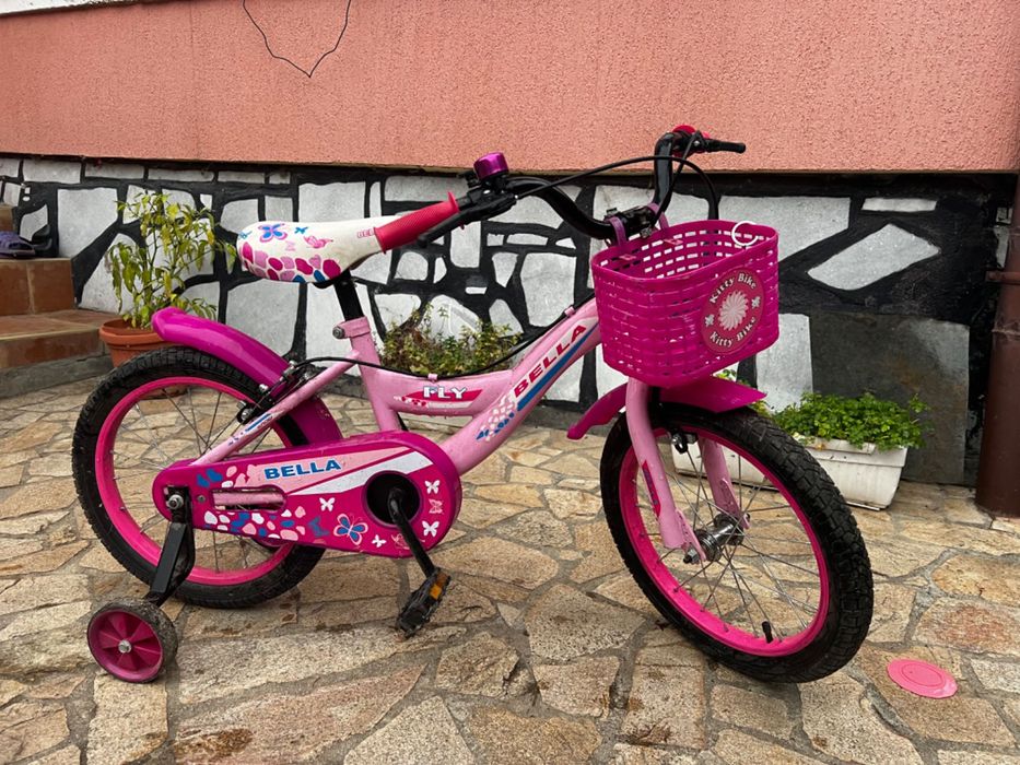 Детско колело с помощни колелца