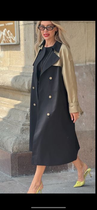 тренч плащ с поясом