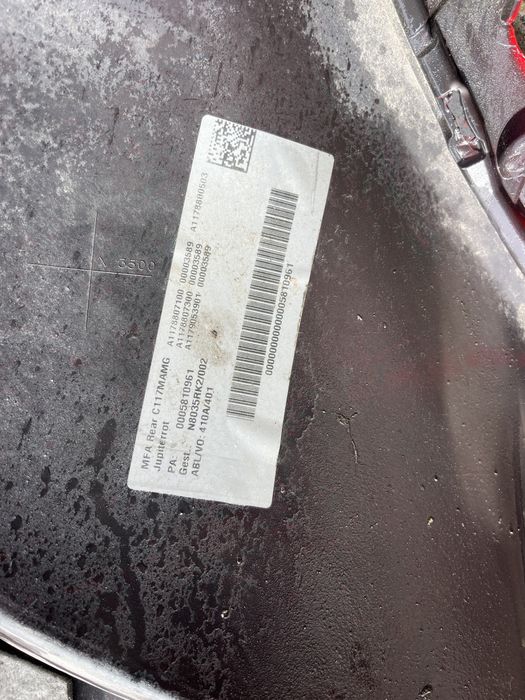 Броня Mercedes CLA W117 AMG 2бр.