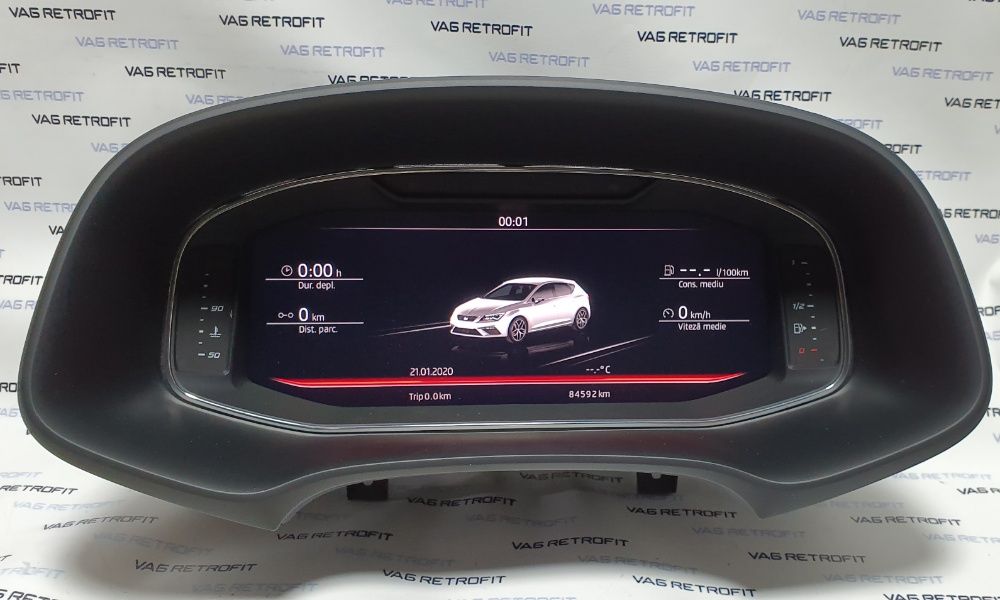 Ceasuri Digitale Plasma SEAT LEON 5F / ATECA Virtual Cockpit AID