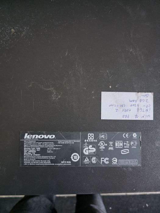 Lenovo ThinkCentre M57e 9488-A8J SFF – Core 2 Duo E4300 / 1 GB RAM / 160 GB HDD