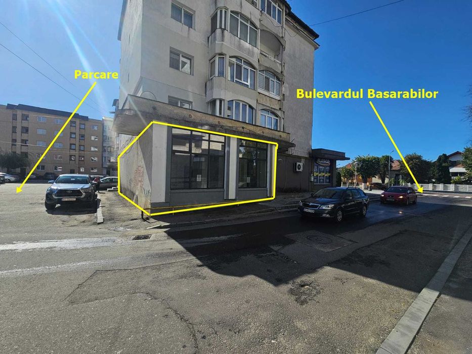 Inchiriez spatiu comercial, Curtea de Arges, zona Posada, langa Flanco