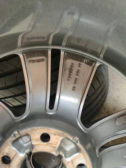 4 ROTI Jante+Anvelope VARA - 215/60/16 5x108 - OEM Peugeot 308 / 508 - Citroen DS - ANVELOPE CA NOI - DOT 2025 !