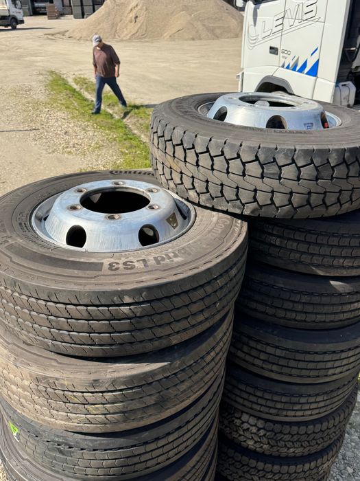 Jante aluminiu Alcoa aliaj 17.5 Atego Man Iveco