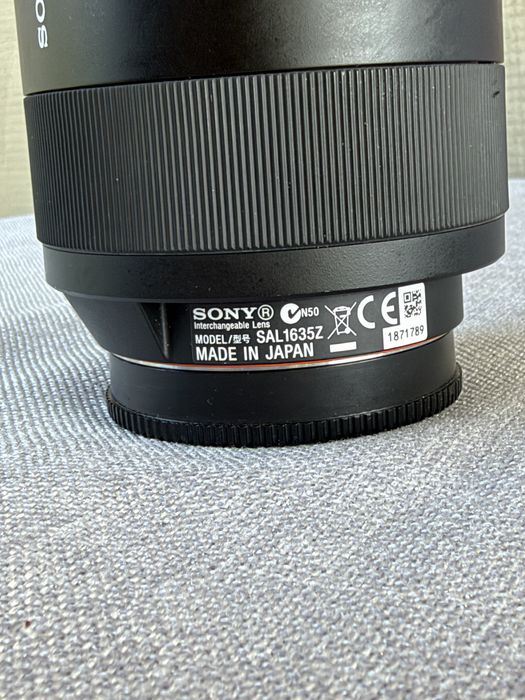 Obiectiv Sony Carl Zeiss 16-35mm F2.8 ZA SSM SAL1635Z A-Mount Full Frame