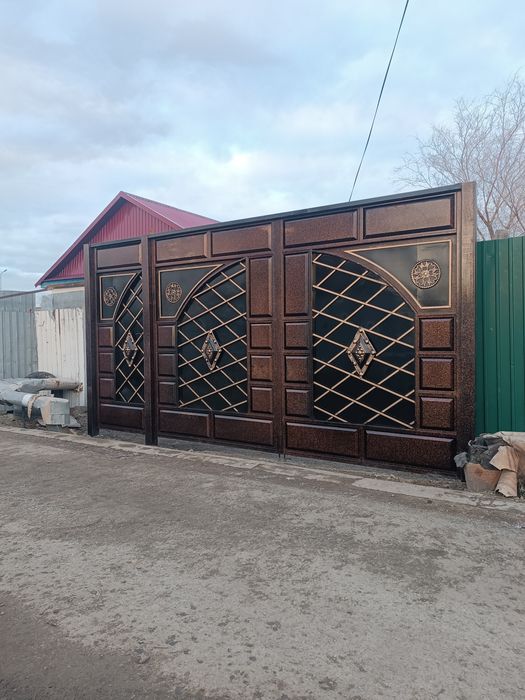Ворота готовые..